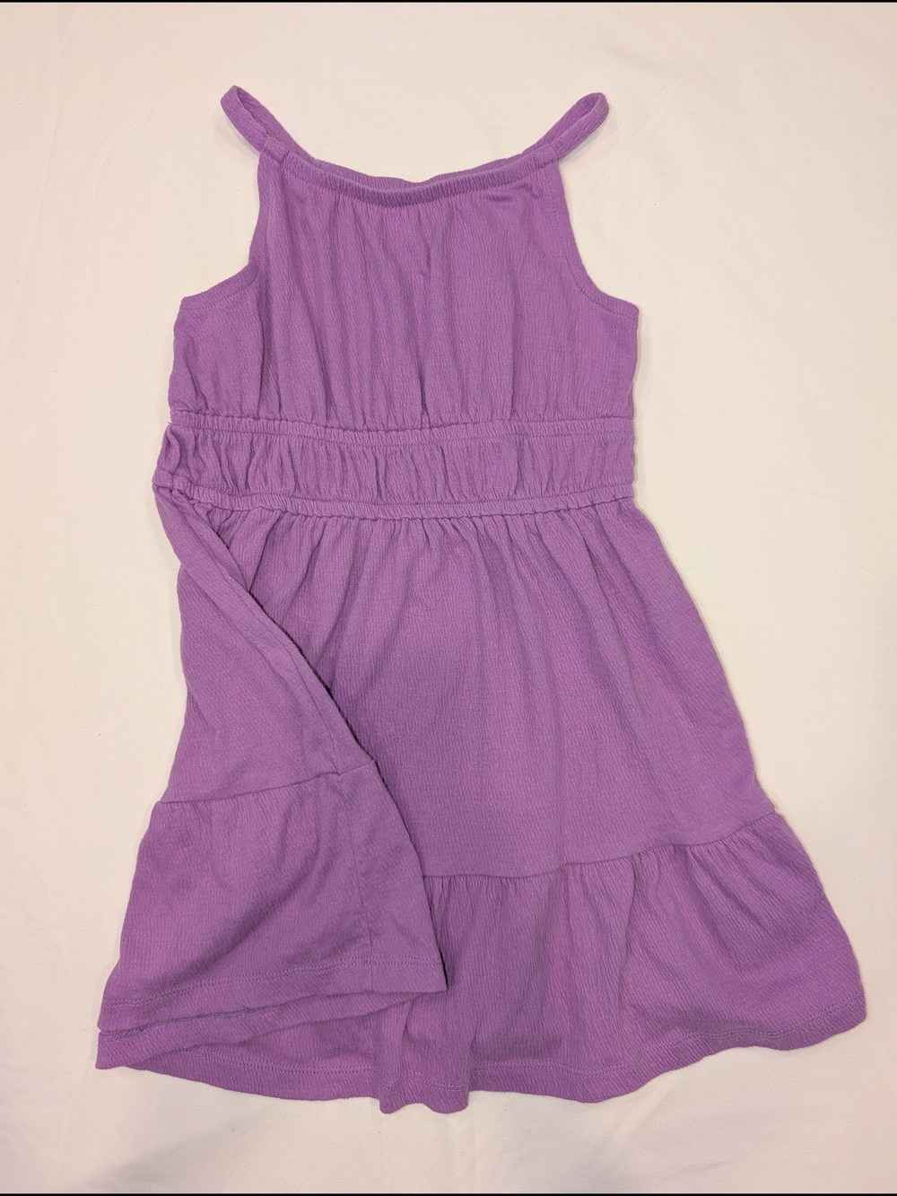 Carter's Girls' Purple Sleeveless Summer Dress (Size 6/6x)